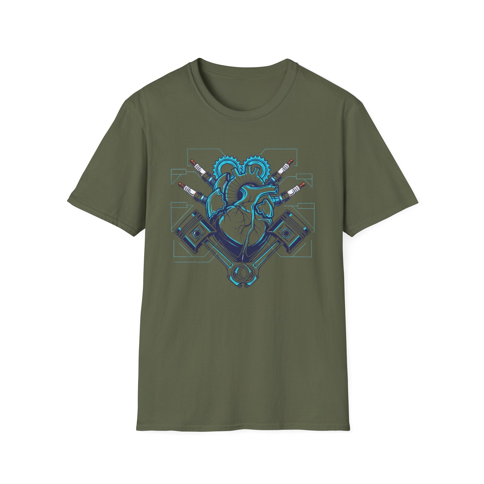 Engine Powered Heart T-Shirt
