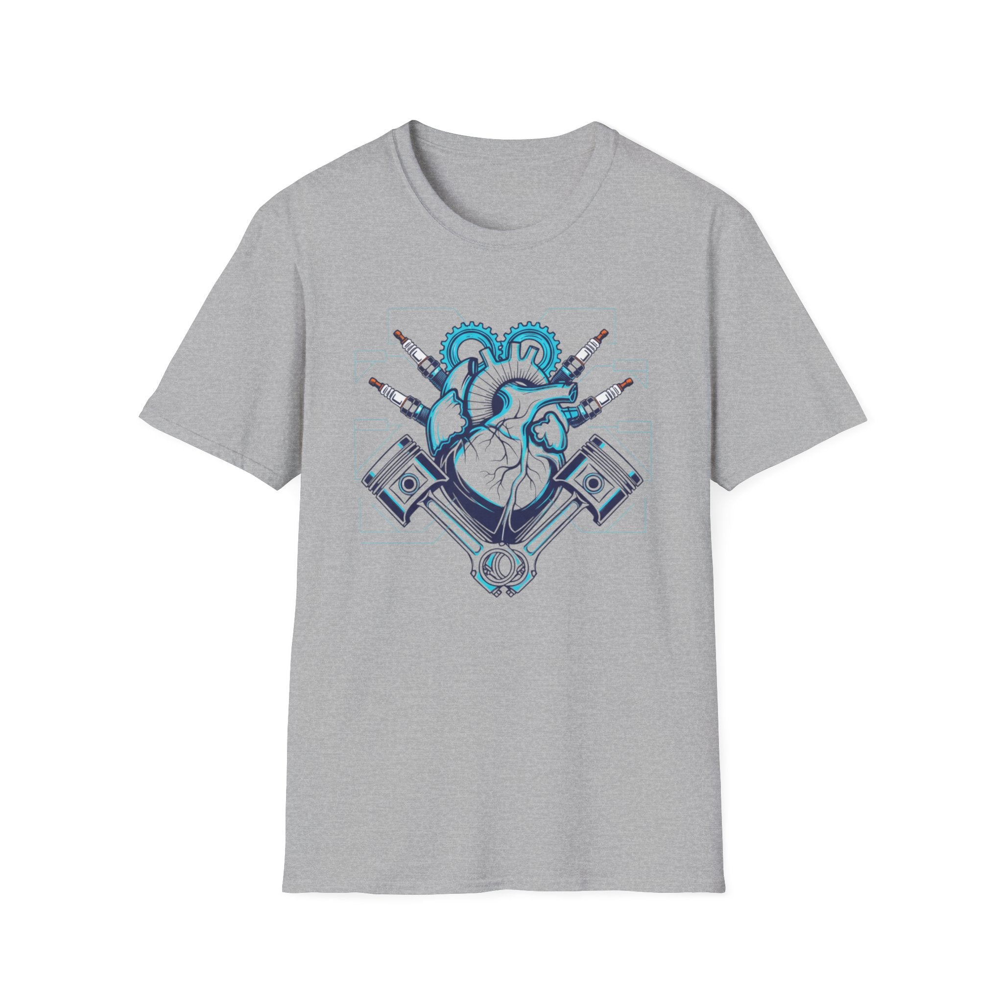Engine Powered Heart T-Shirt