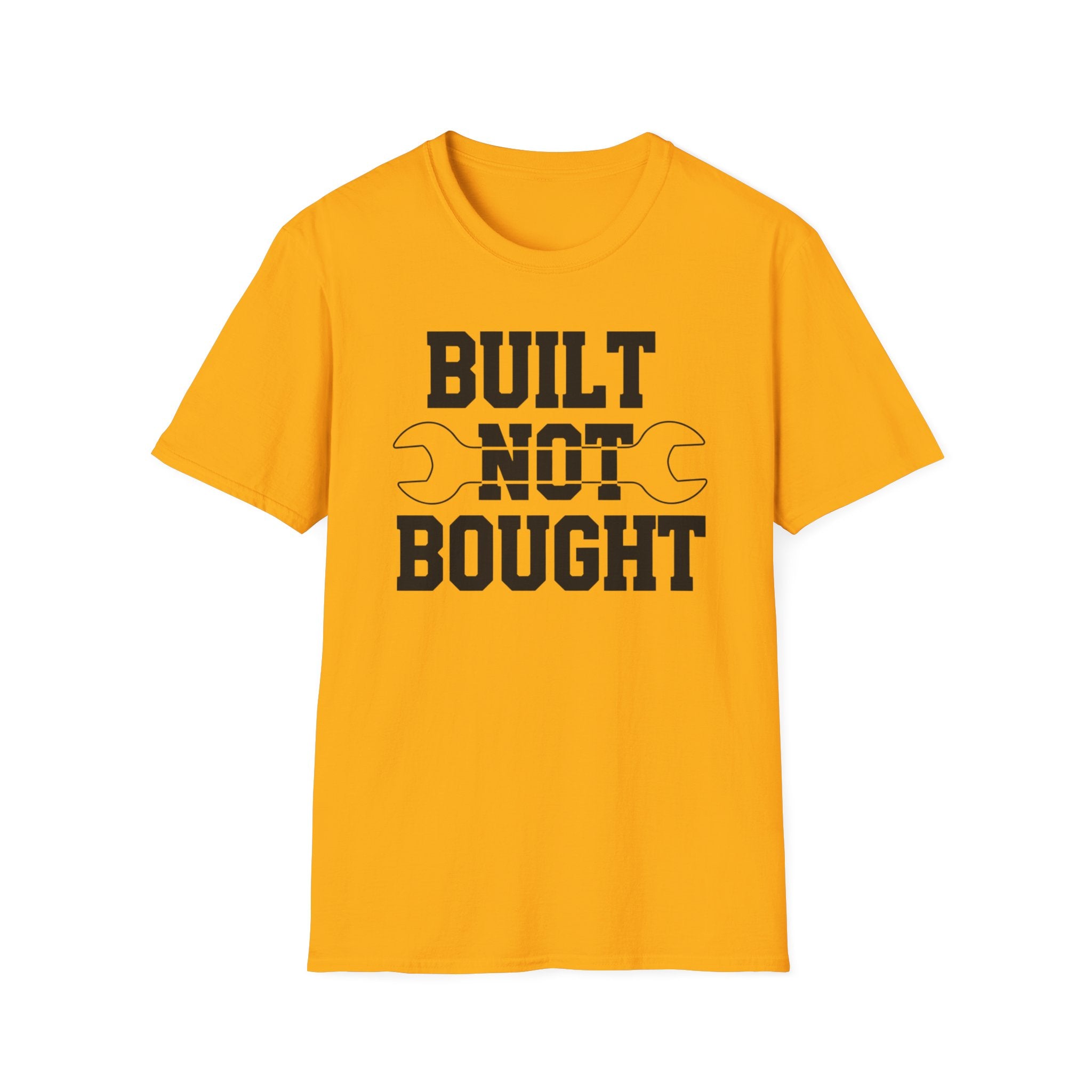 Built Not Bought with Spanner T-Shirt