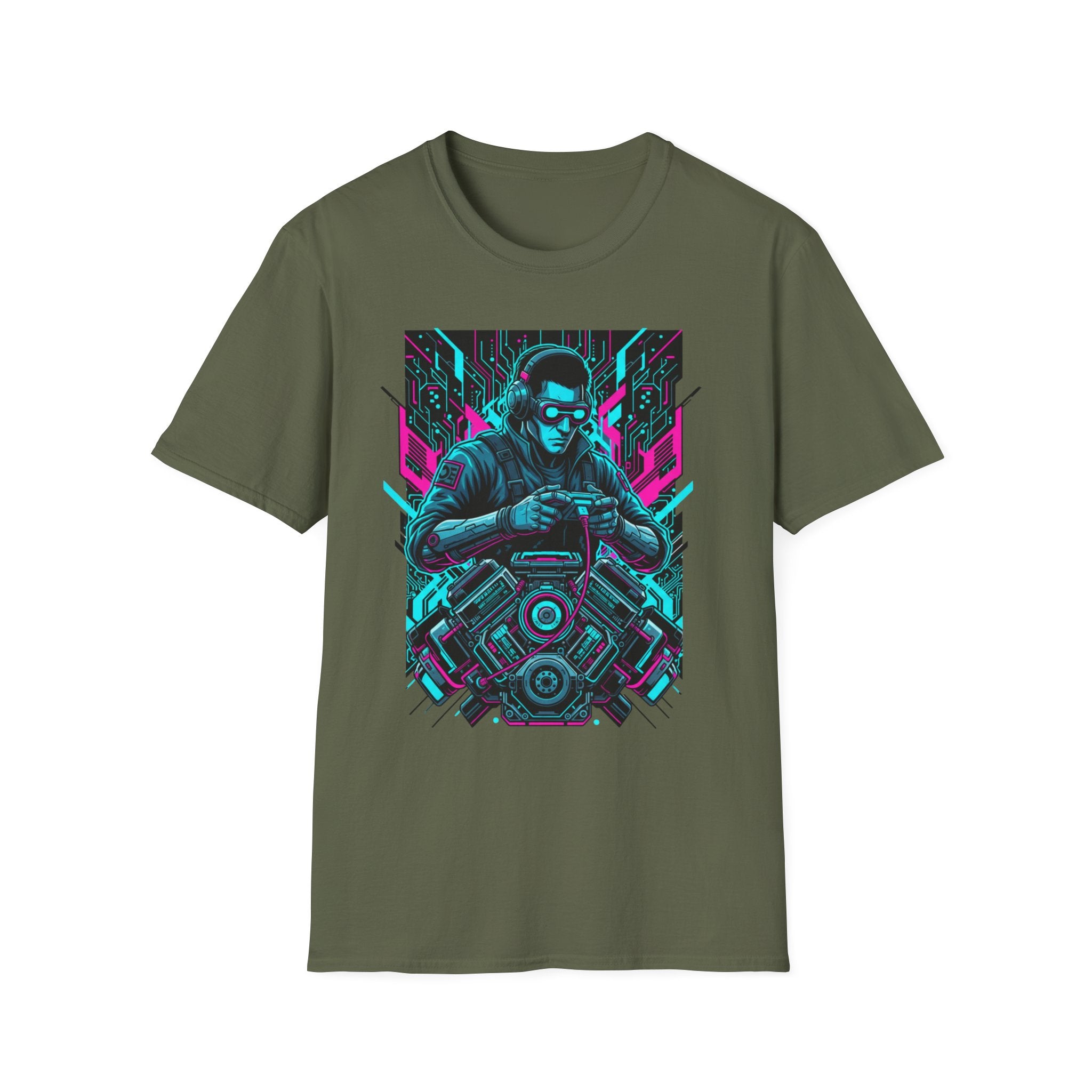Cyberpunk Mechanic T-Shirt