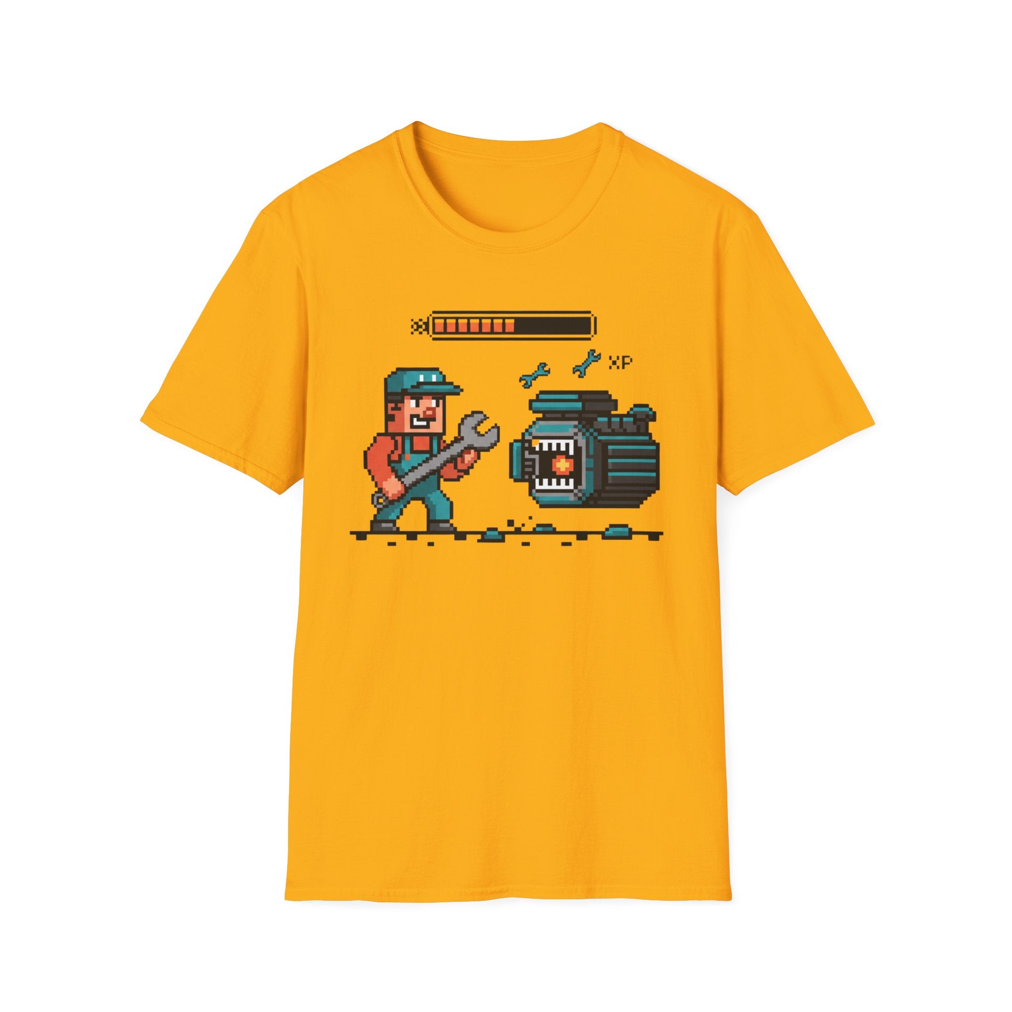 8 Bit Mechanic T-Shirt