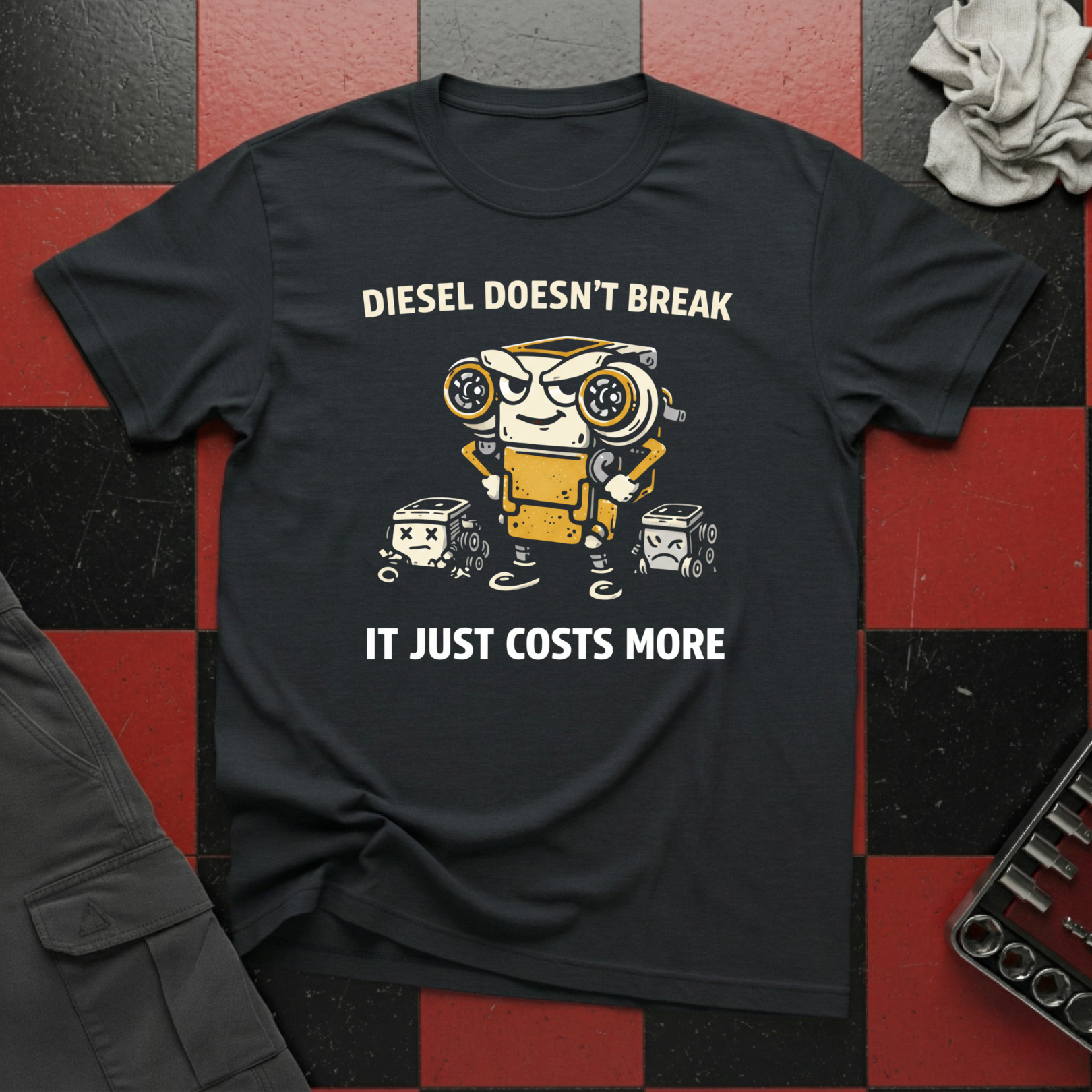Diesel Doesn't Break T-Shirt