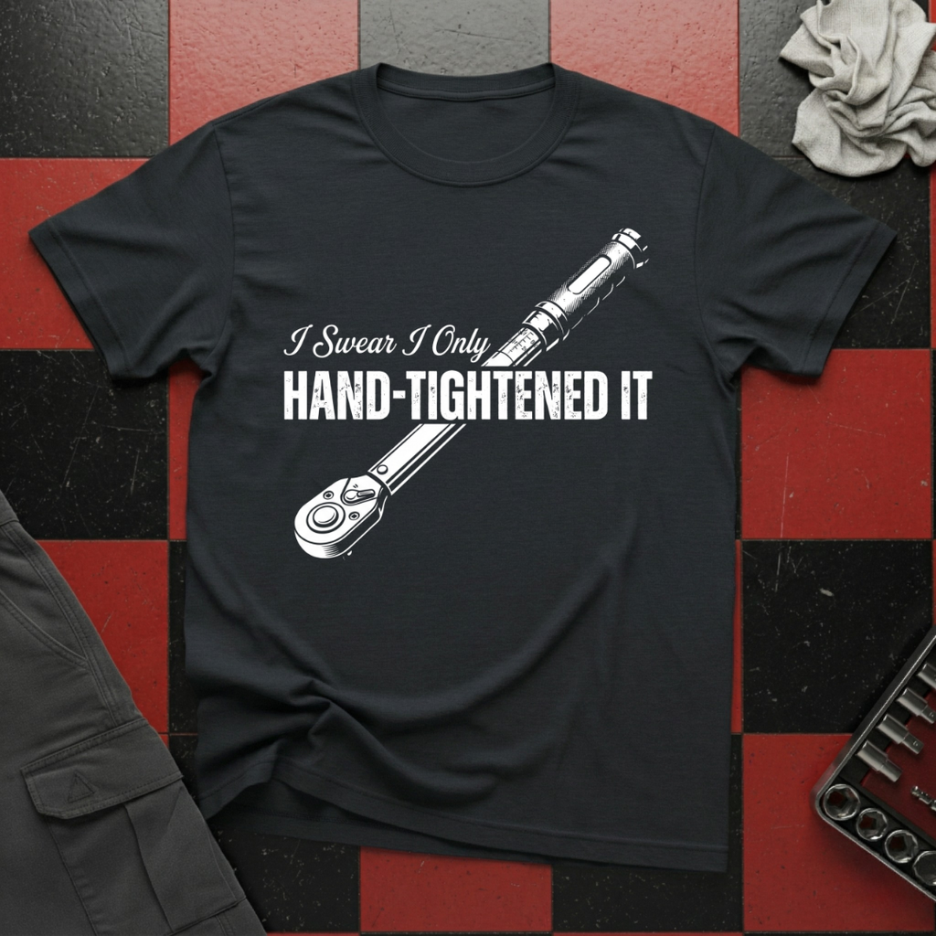I Swear I Only Hand Tightened It T-Shirt