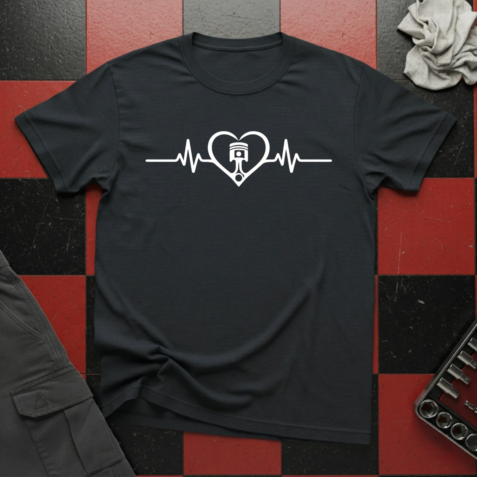 Piston Heart T-Shirt