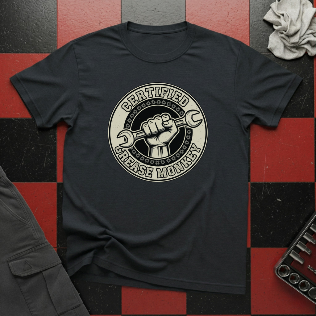 Certified Grease Monkey T-Shirt