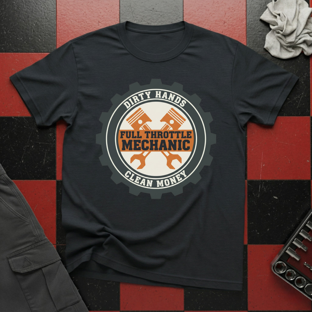 Full Throttle Mechanic T-Shirt