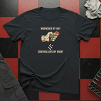 Wrenches by Day Controllers by Night T-Shirt