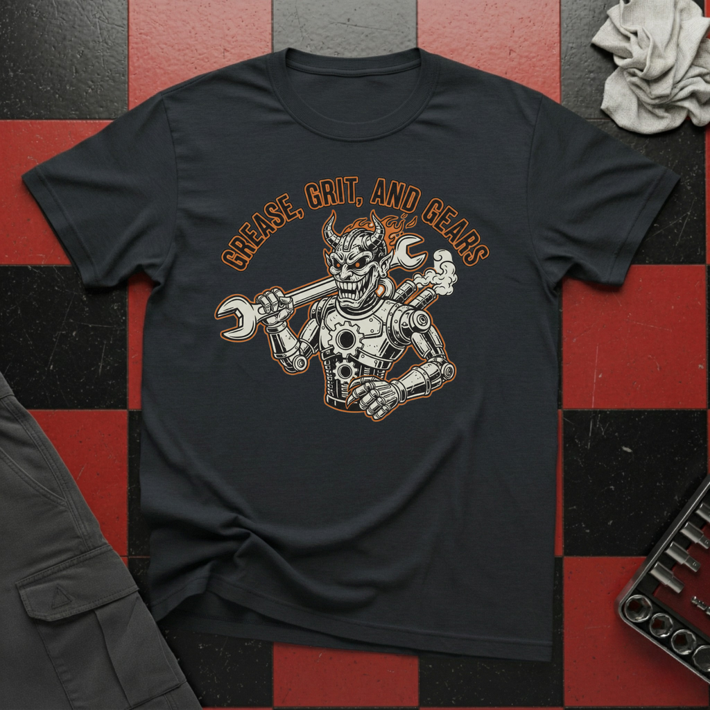 Grease Grit and Gears T-Shirt