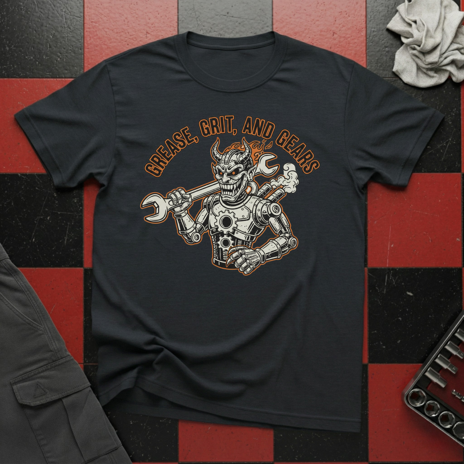Grease Grit and Gears T-Shirt