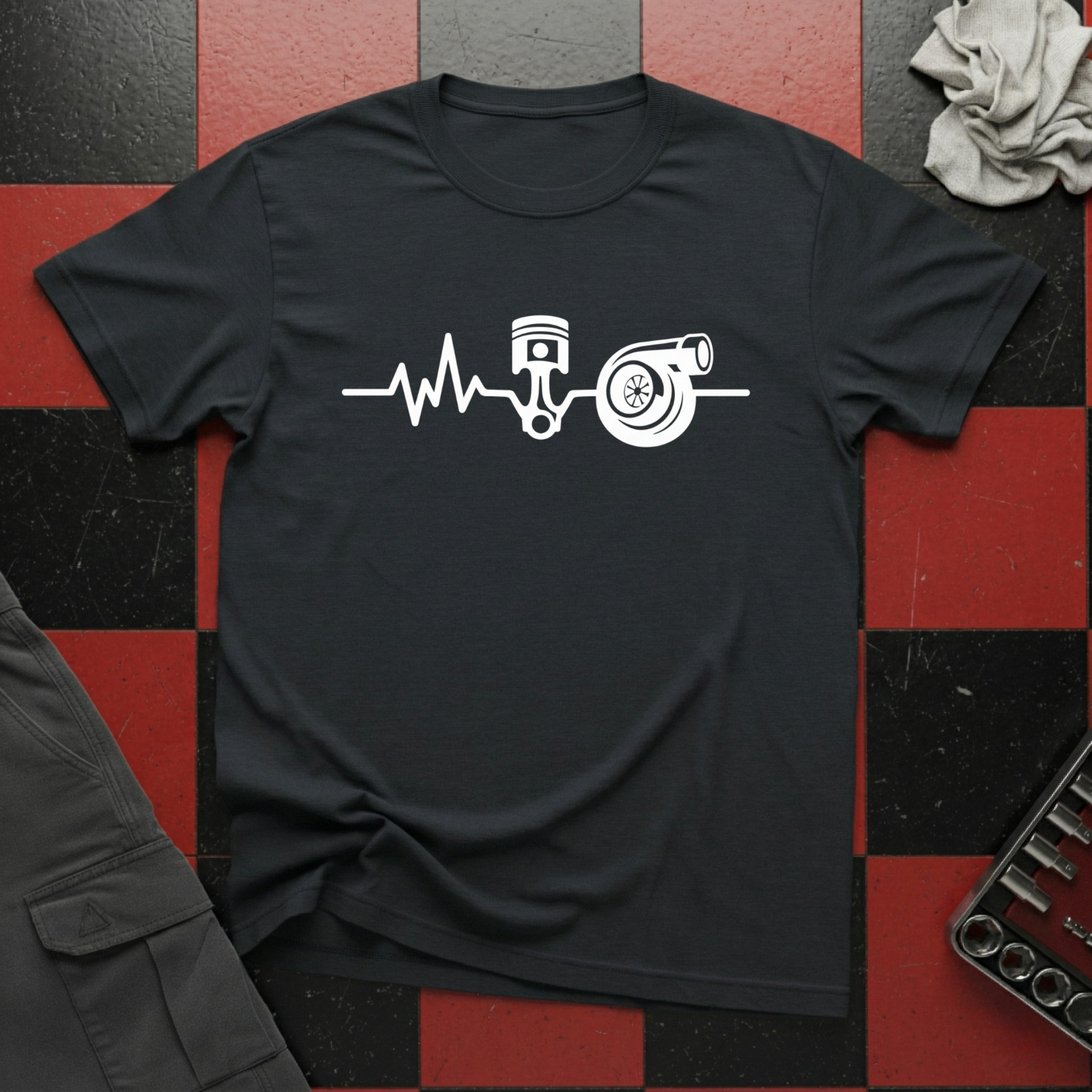 Piston Turbo Heartbeat T-Shirt