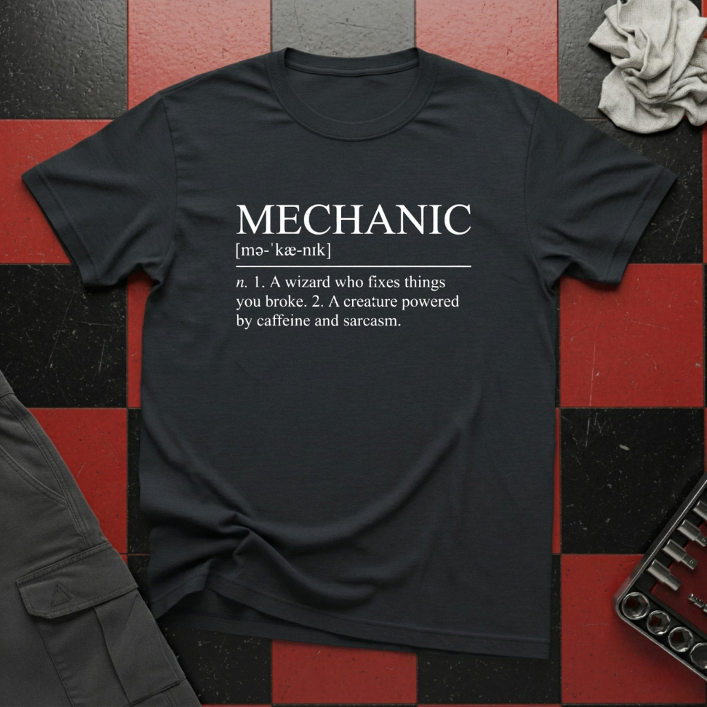 Mechanic Definition T-Shirt