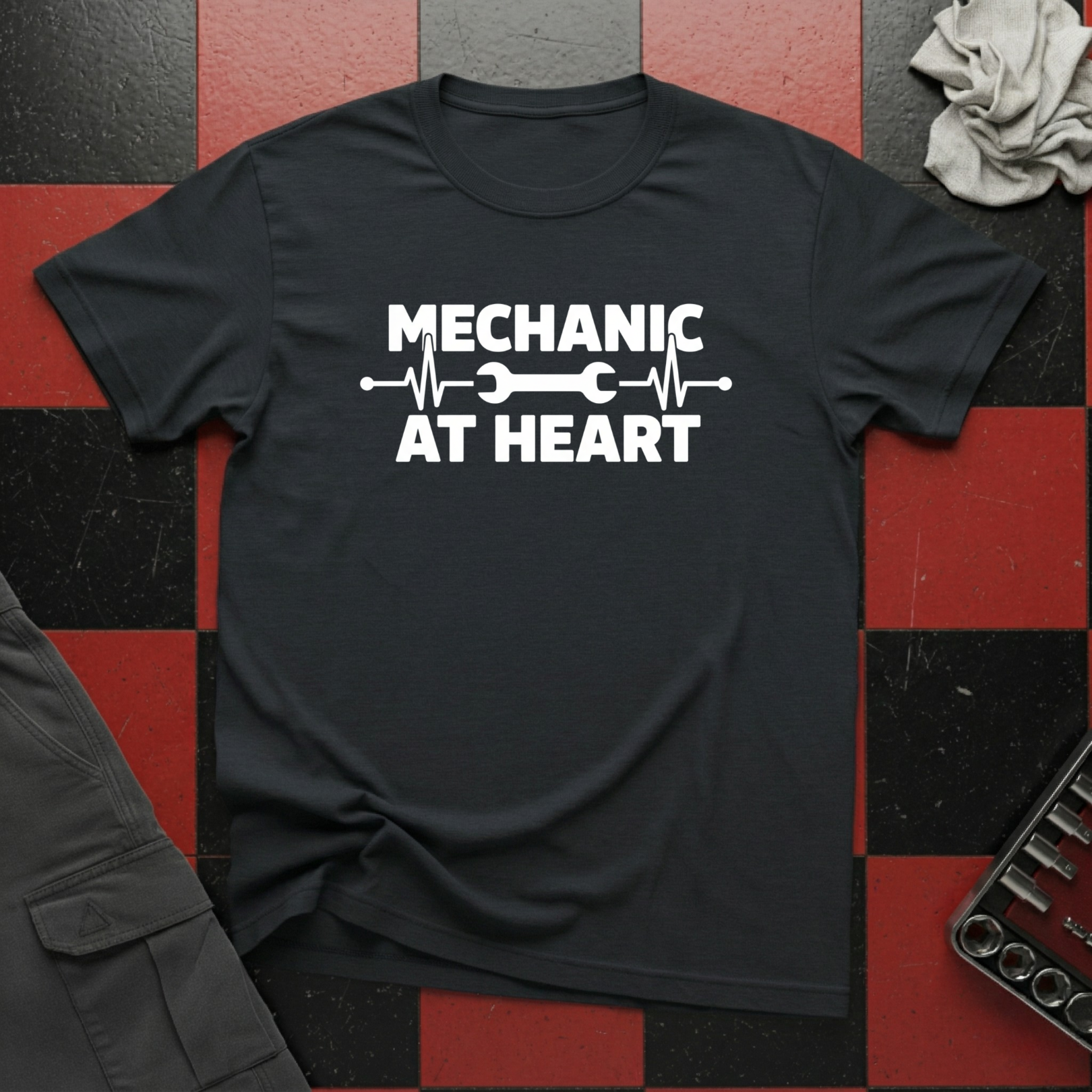 Mechanic At Heart T-Shirt