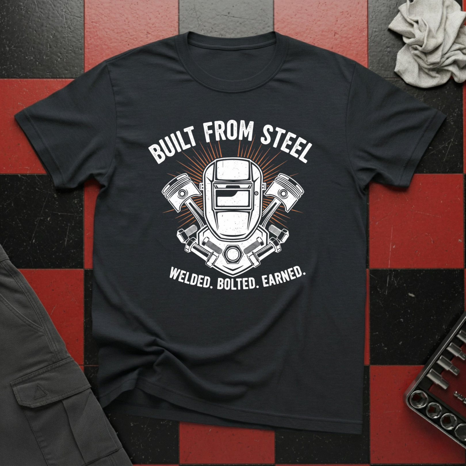 Built From Steel T-Shirt