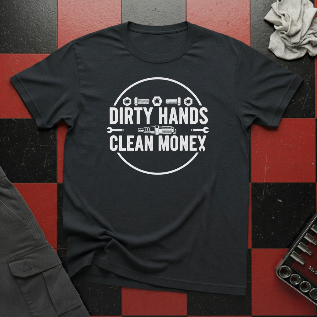 Dirty Hands Clean Money T-Shirt