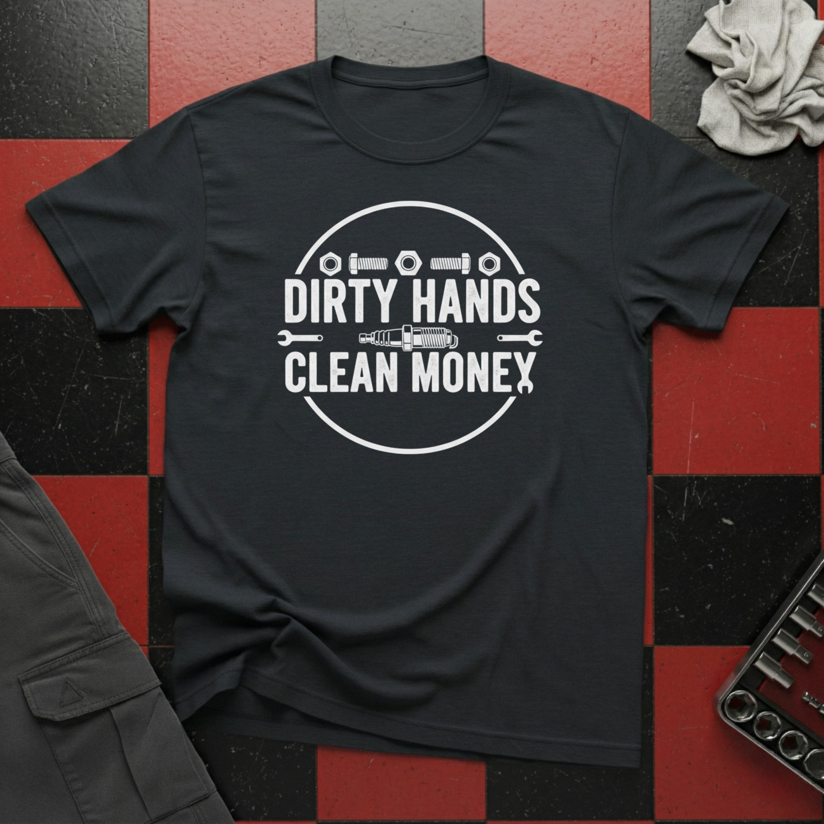 Dirty Hands Clean Money T-Shirt