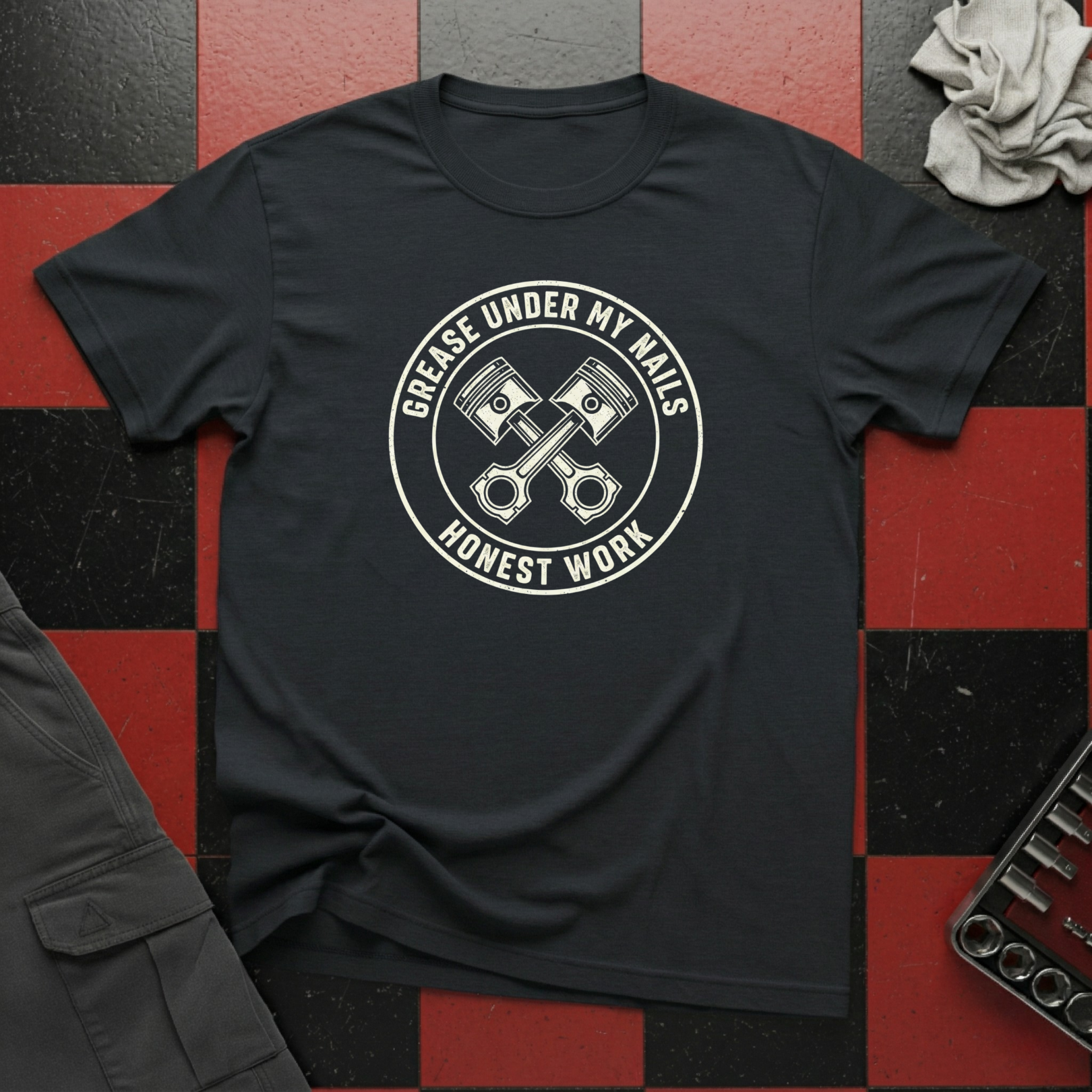 Grease Under My Nails T-Shirt