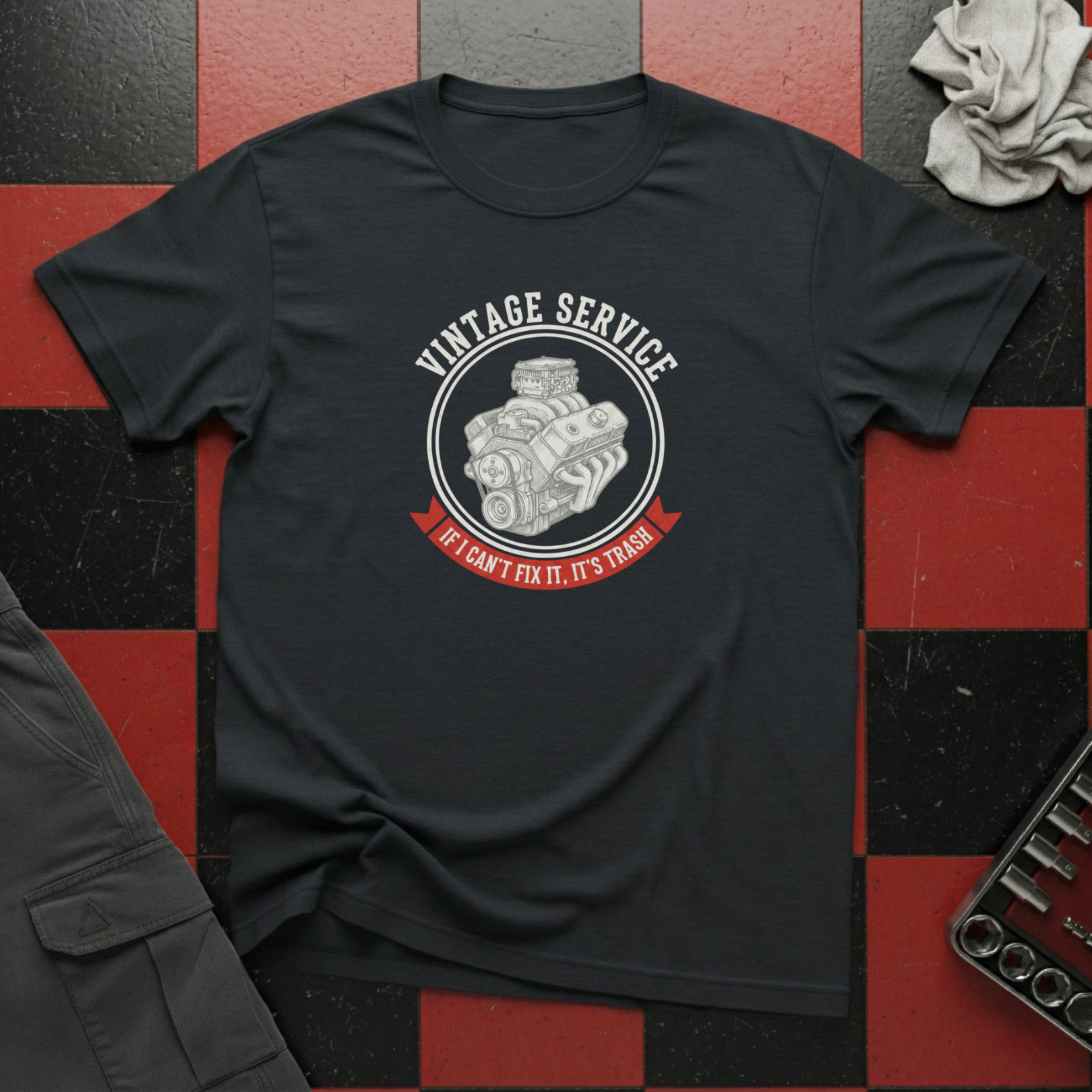 Vintage Service T-Shirt