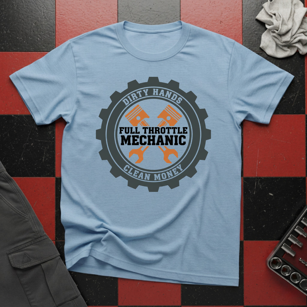 Full Throttle Mechanic T-Shirt
