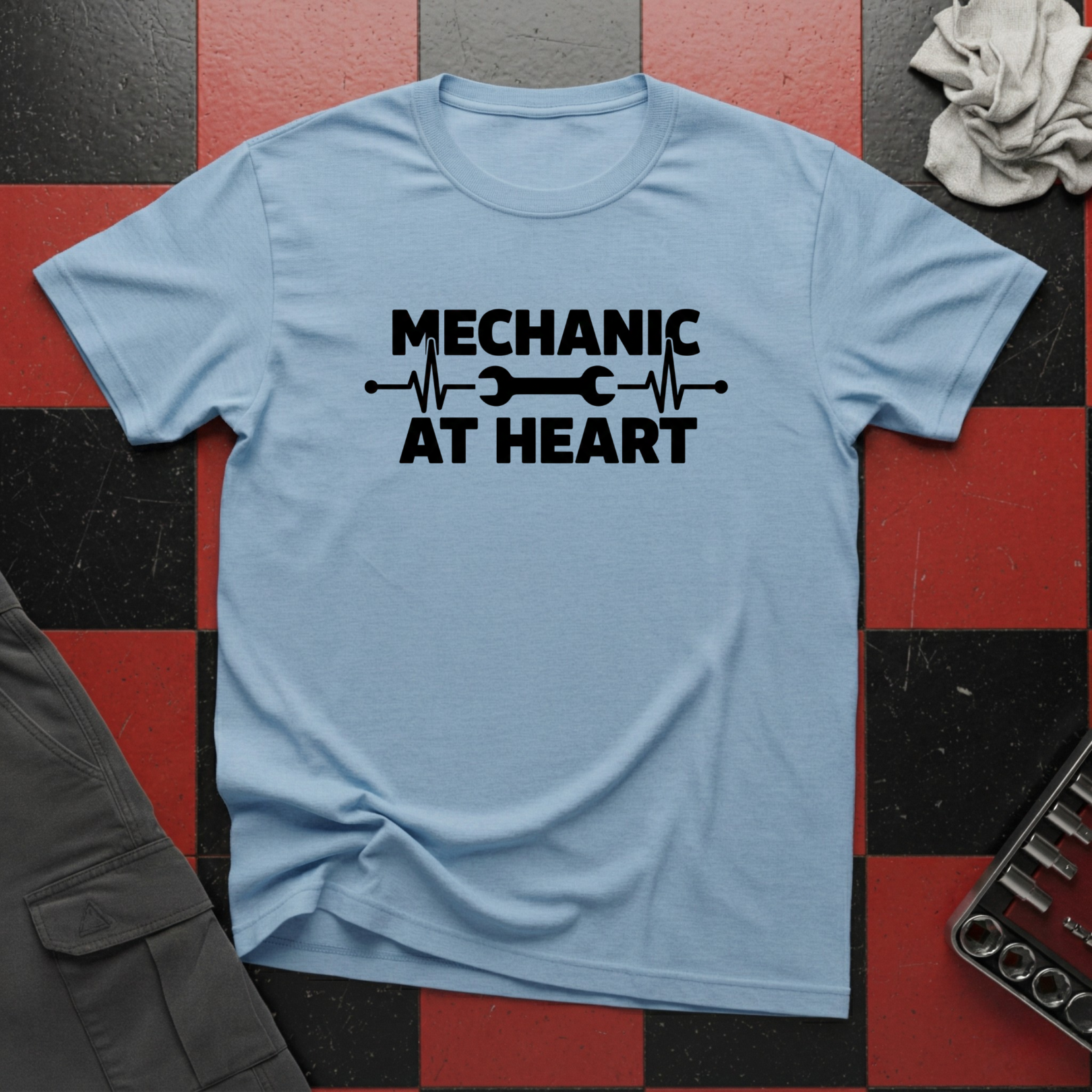 Mechanic At Heart T-Shirt