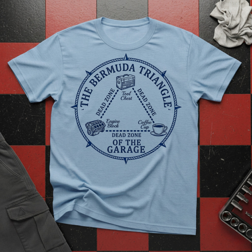 Bermuda Triangle of the Garage T-Shirt