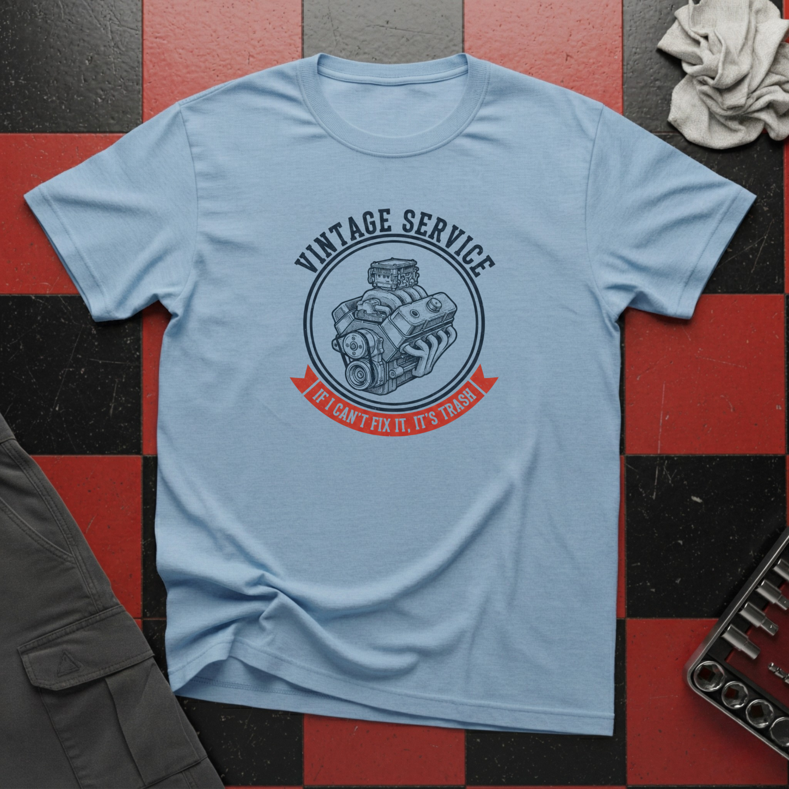 Vintage Service T-Shirt