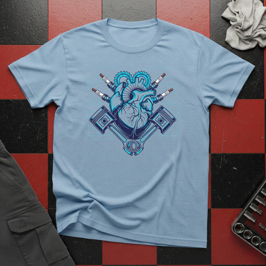 Engine Powered Heart T-Shirt