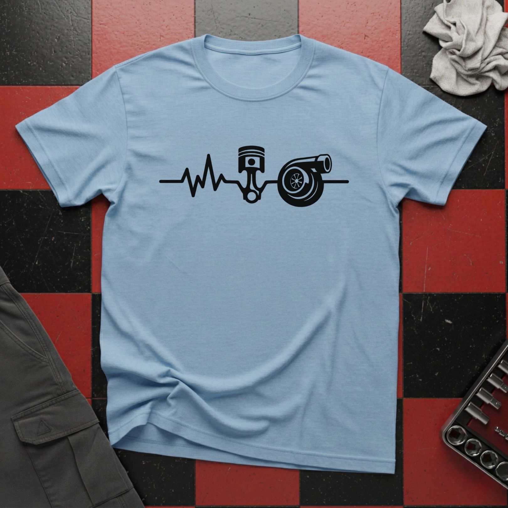 Piston Turbo Heartbeat T-Shirt