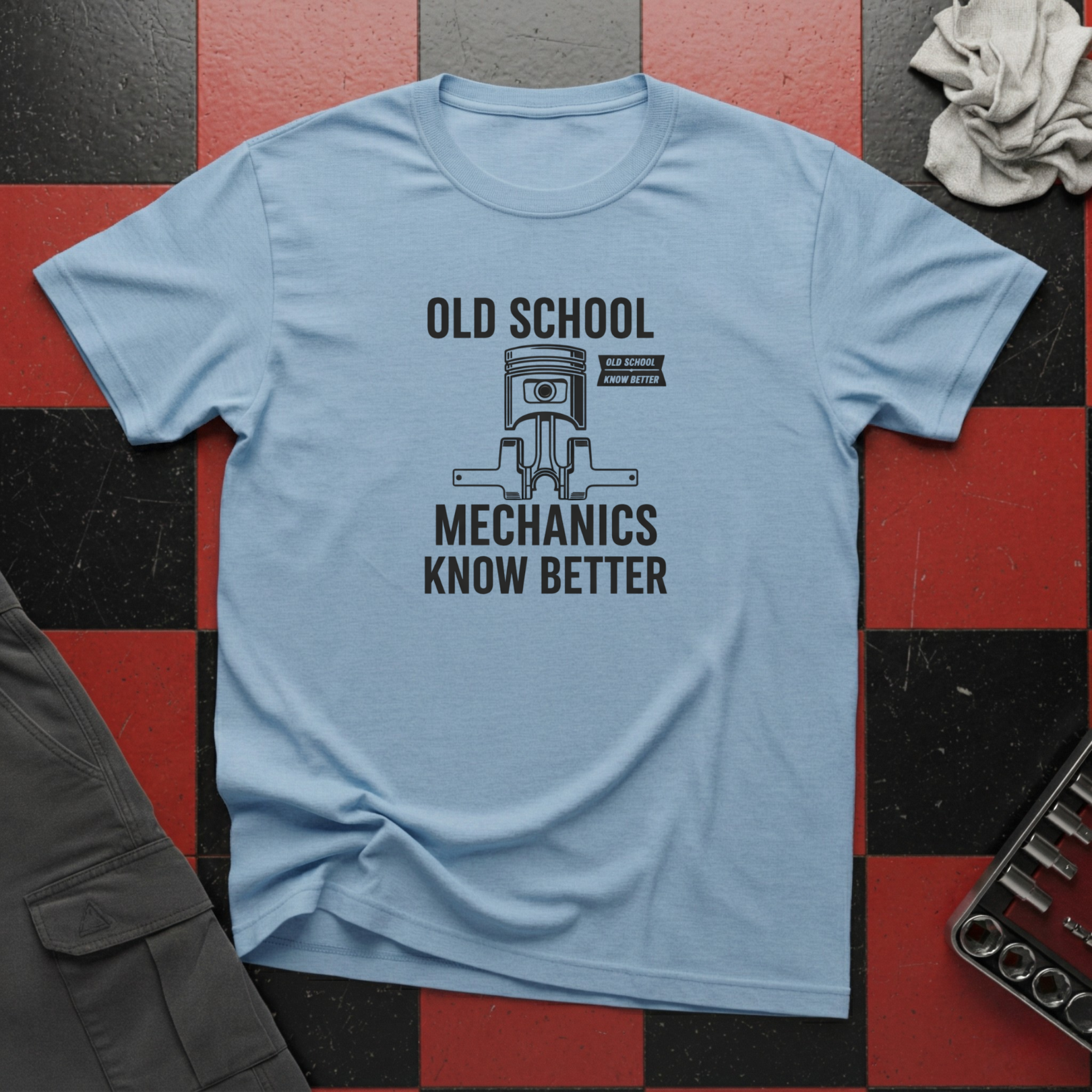 Old School Mechanics Know Better T-Shirt