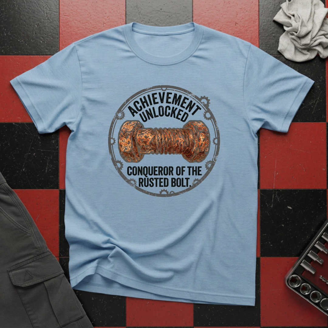 Conqueror of the Rusted Bolt T-Shirt