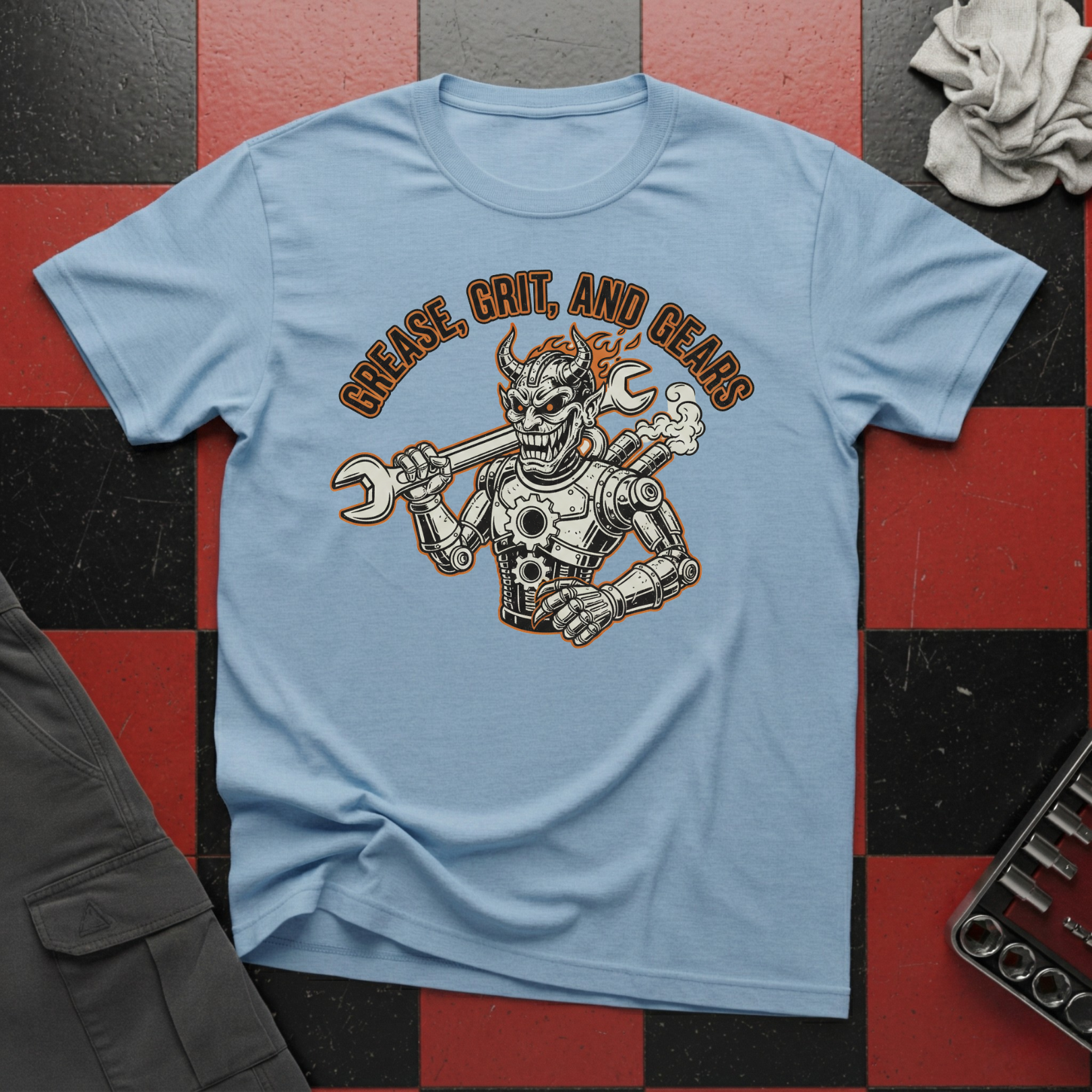 Grease Grit and Gears T-Shirt