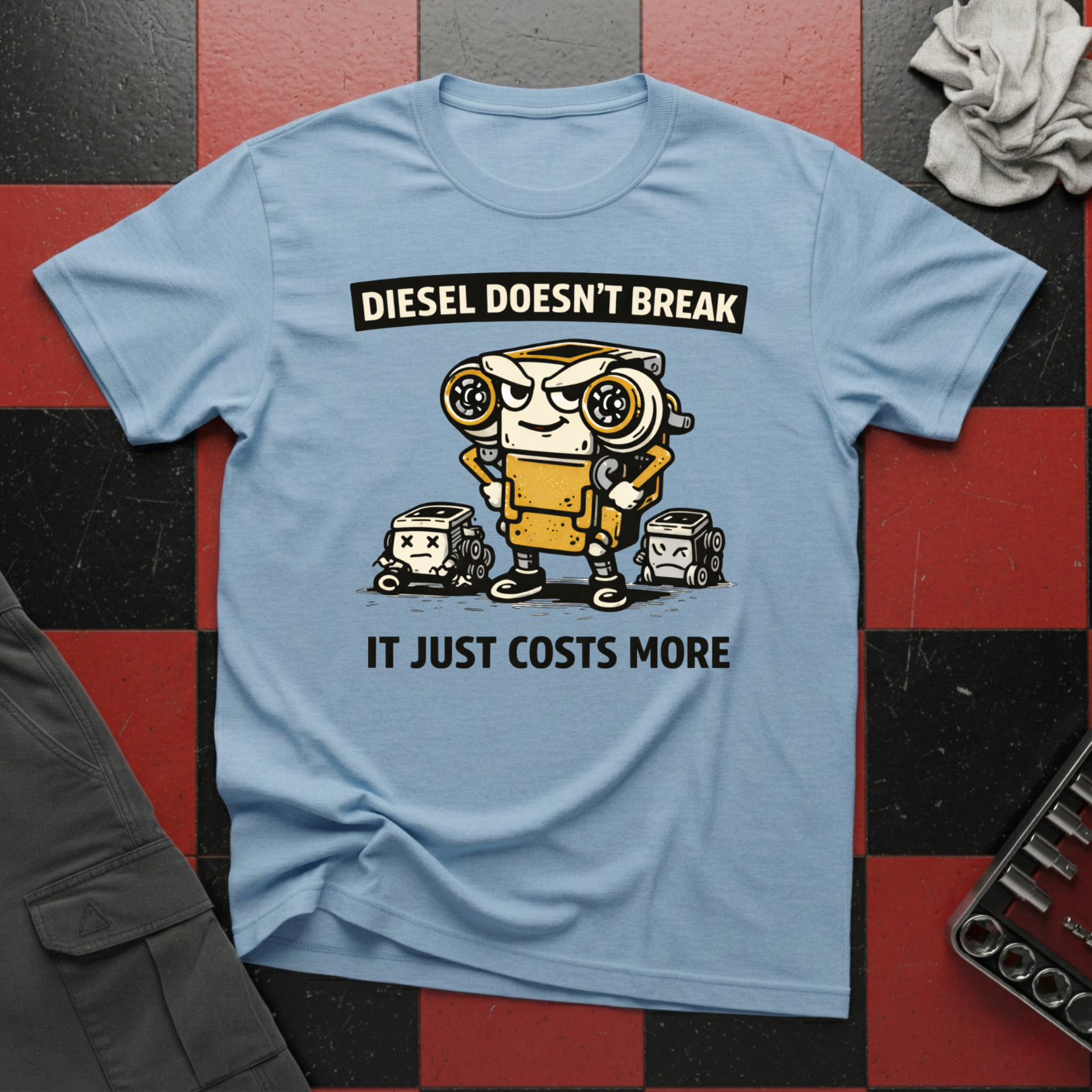Diesel Doesn't Break T-Shirt