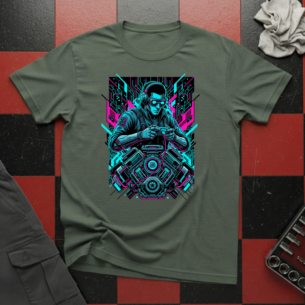 Cyberpunk Mechanic T-Shirt