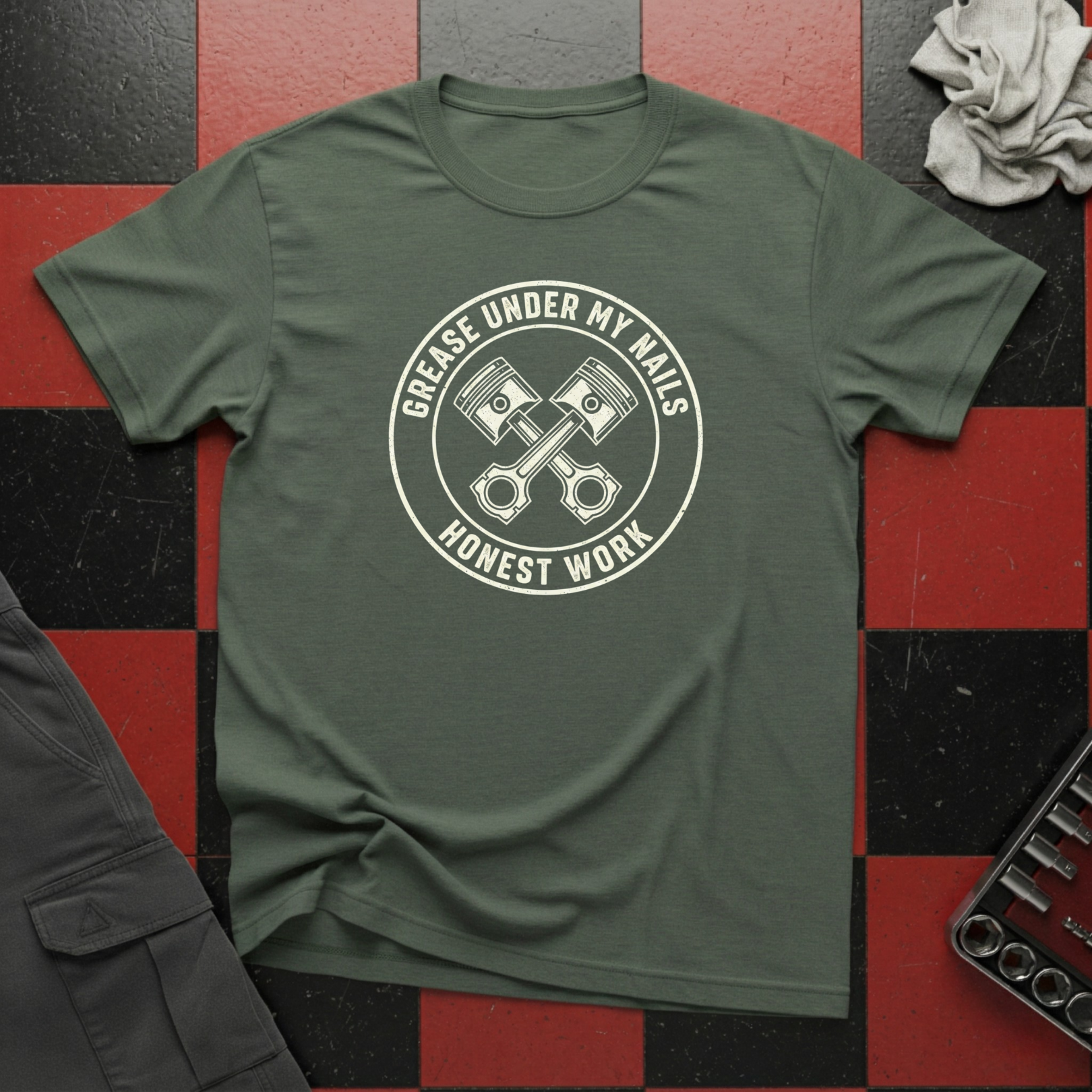 Grease Under My Nails T-Shirt