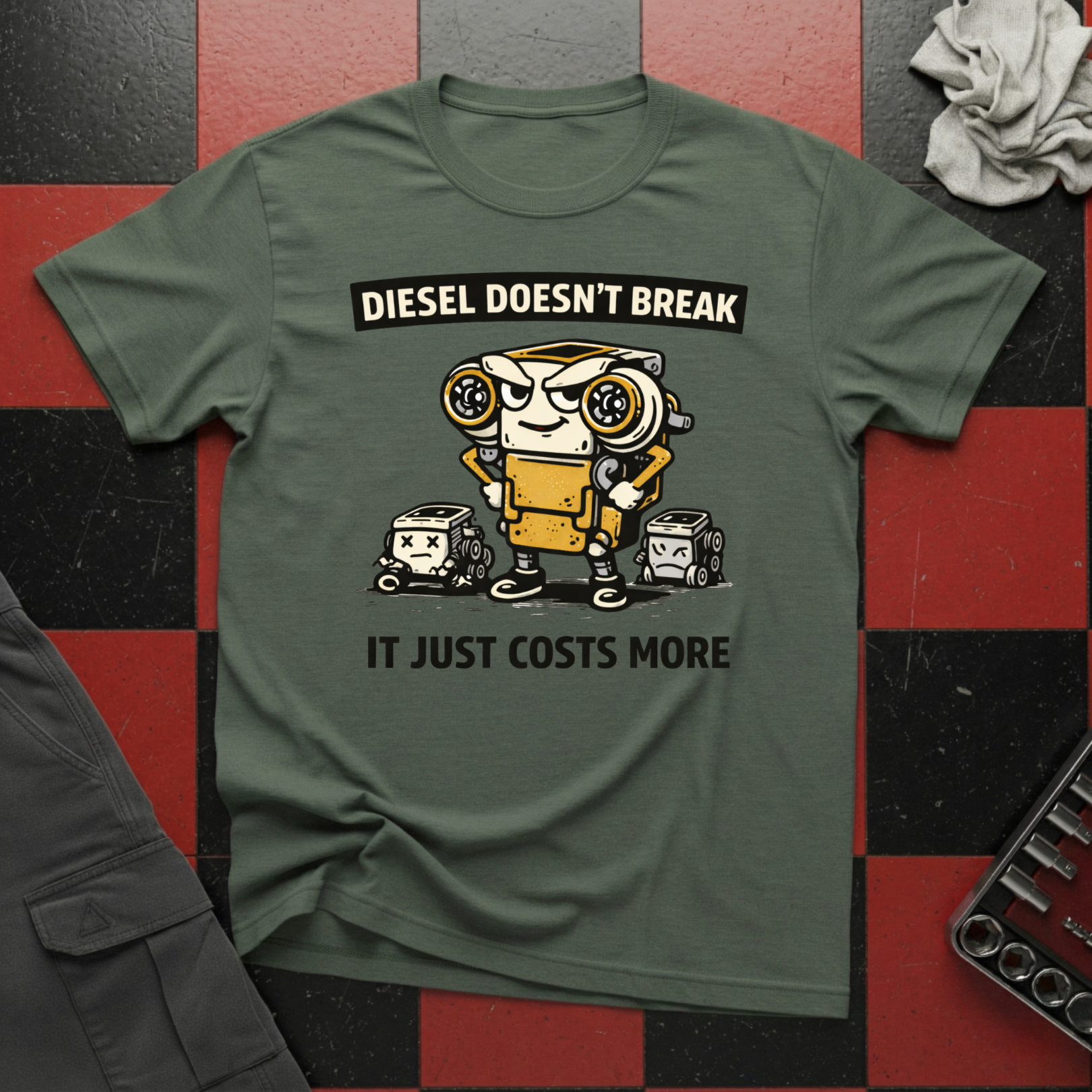 Diesel Doesn't Break T-Shirt