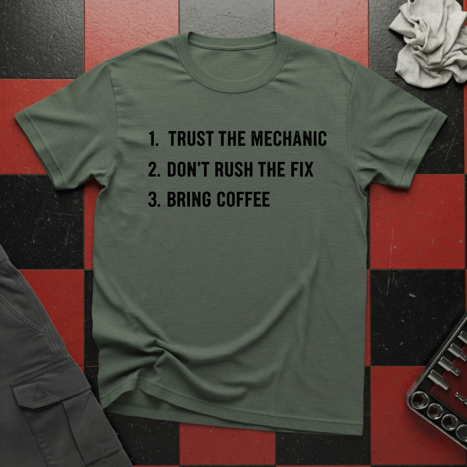 Trust the Mechanic T-Shirt