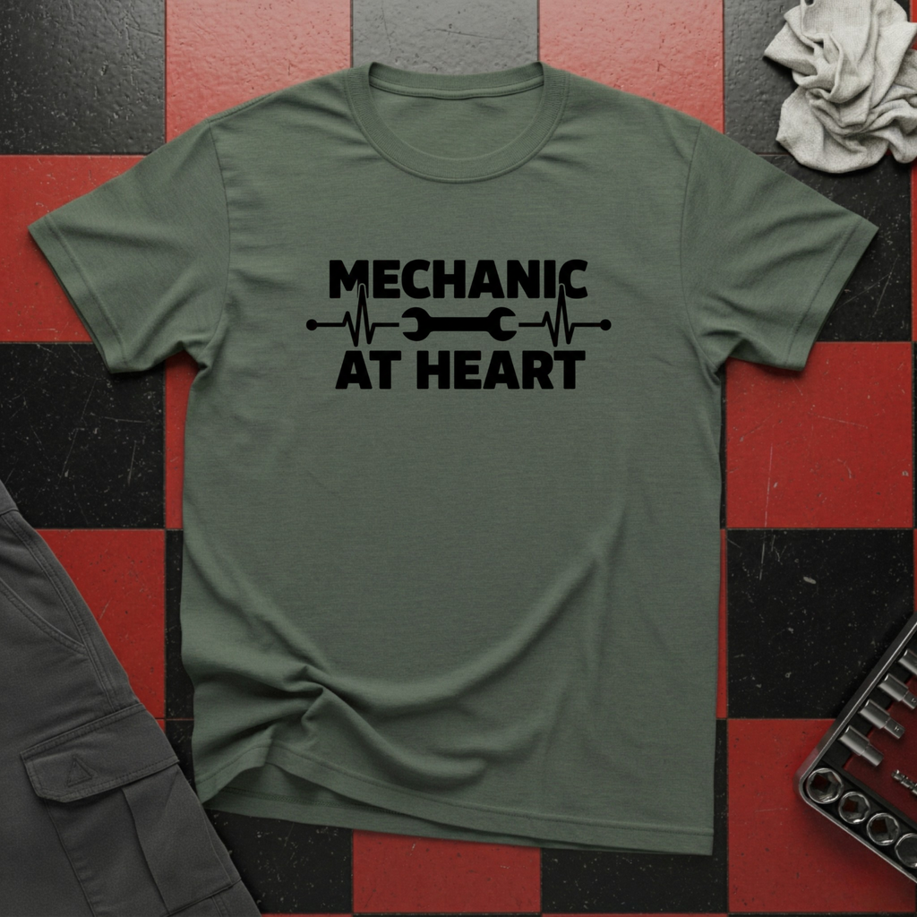 Mechanic At Heart T-Shirt