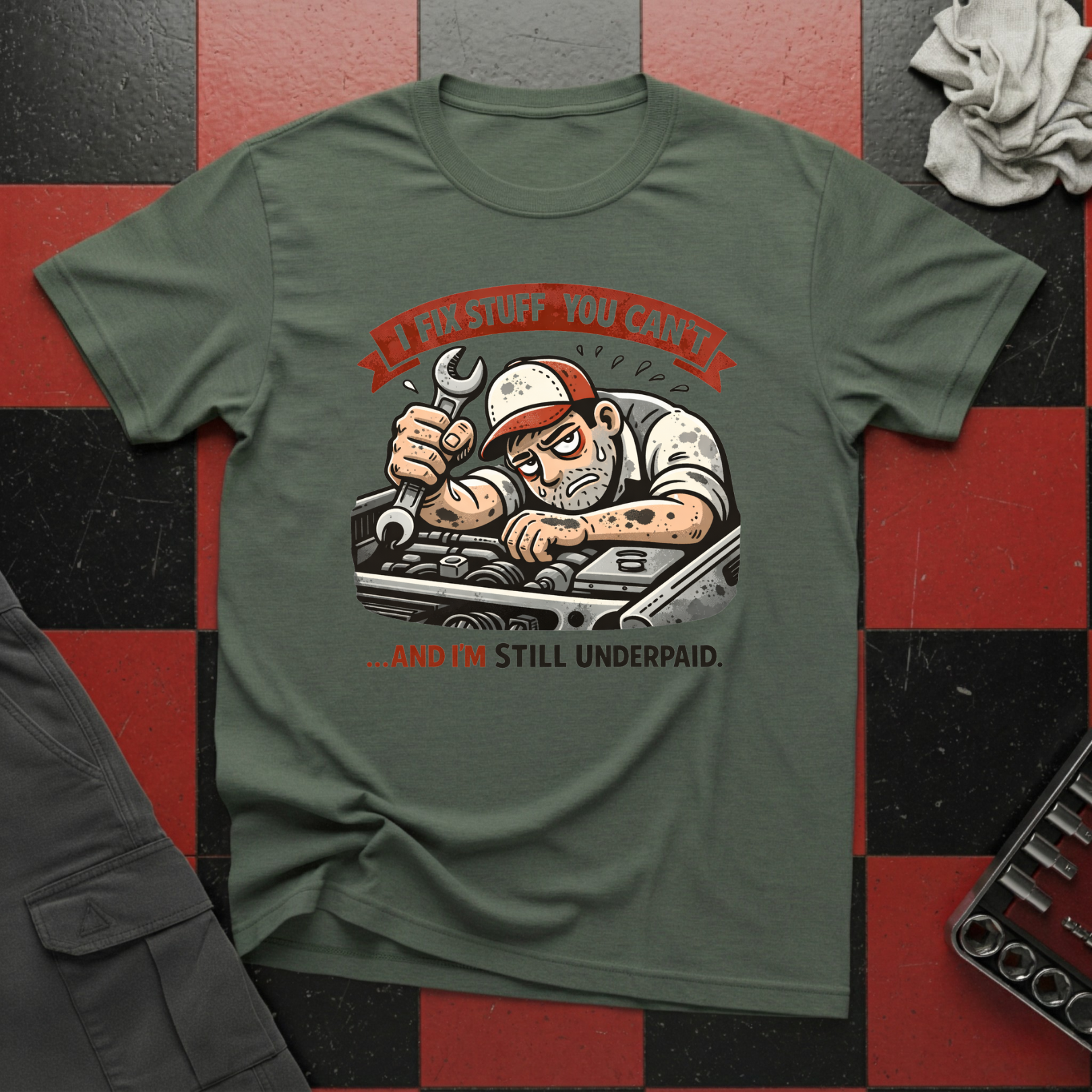 I Fix Stuff You Can't T-Shirt