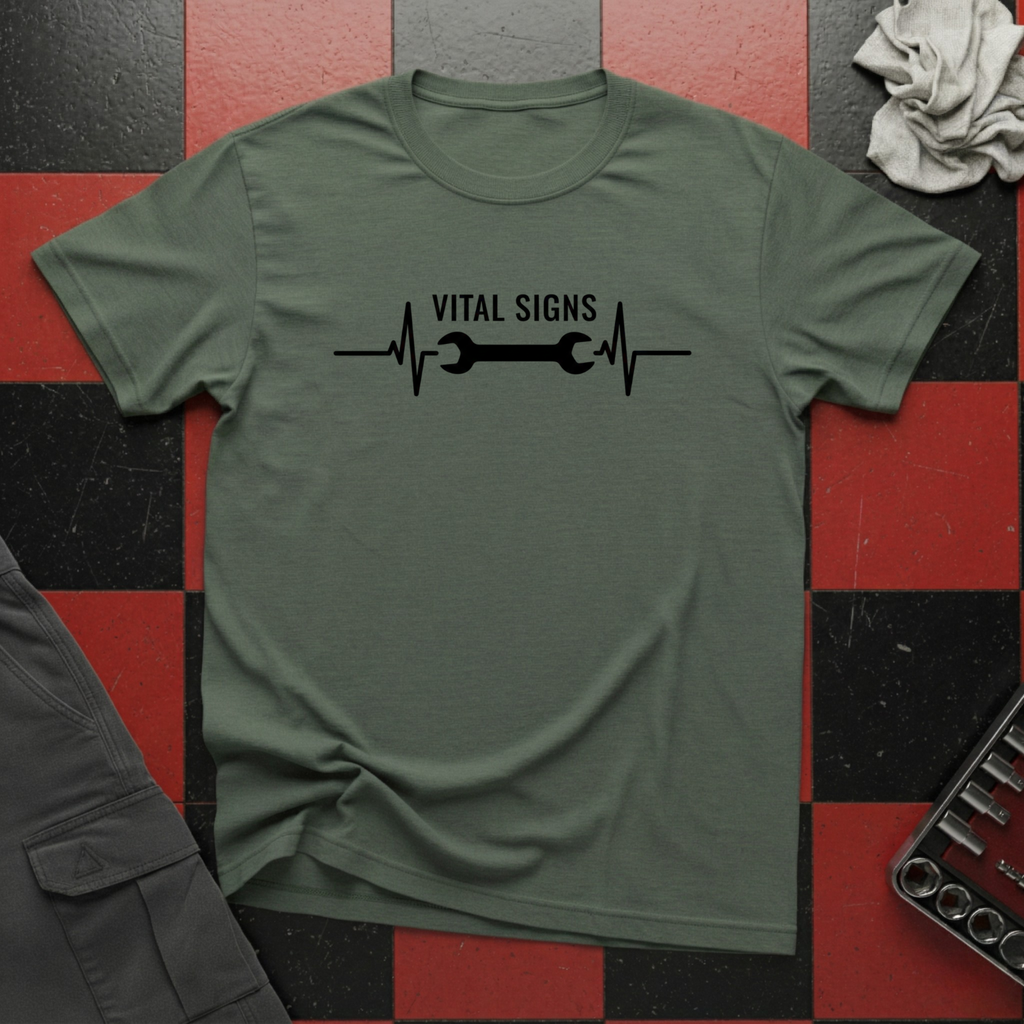 Vital Signs Spanner Hearbeat T-Shirt