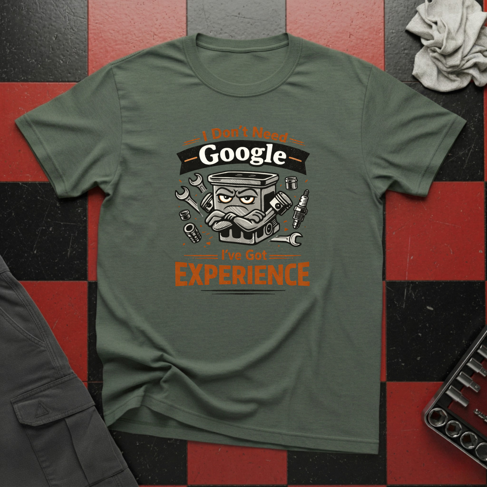 I Don't Need Google T-Shirt