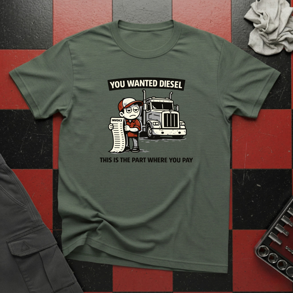 You Wanted Diesel This Is Where You Pay T-Shirt