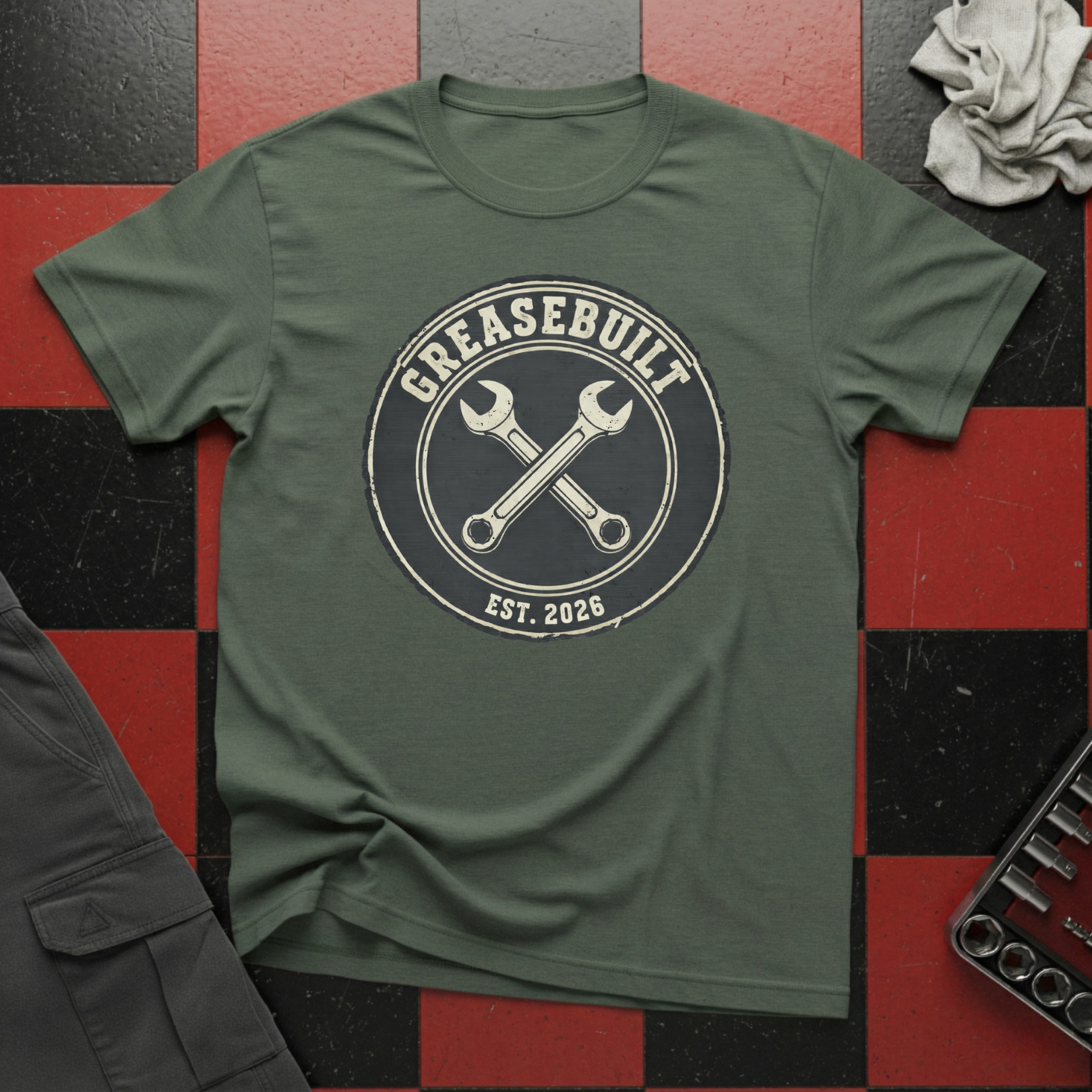 Grease Built Est. 2026 T-Shirt