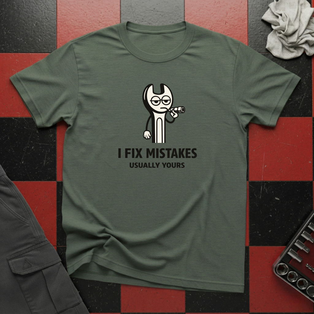 I Fix Mistakes T-Shirt