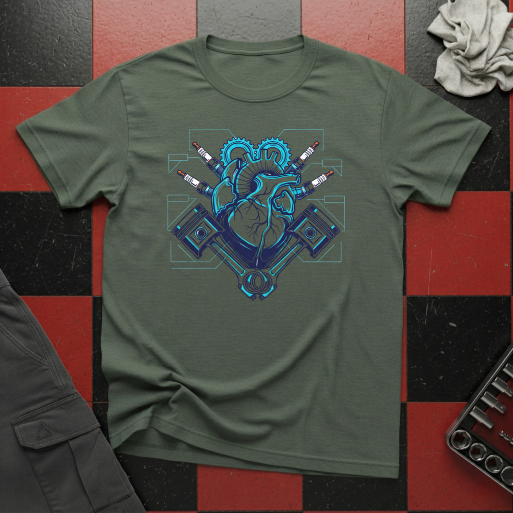 Engine Powered Heart T-Shirt