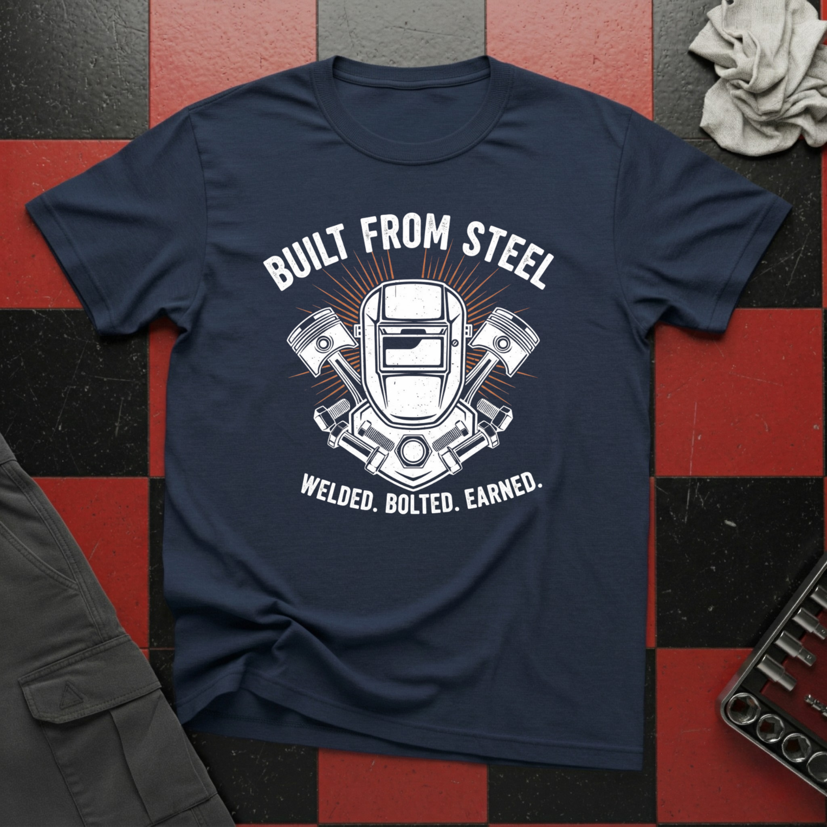 Built From Steel T-Shirt