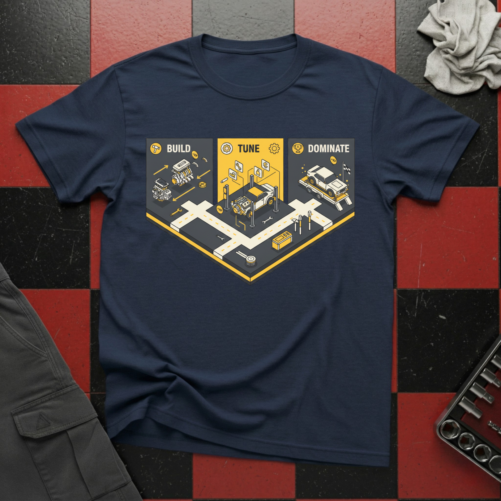 Build Tune Dominate T-Shirt