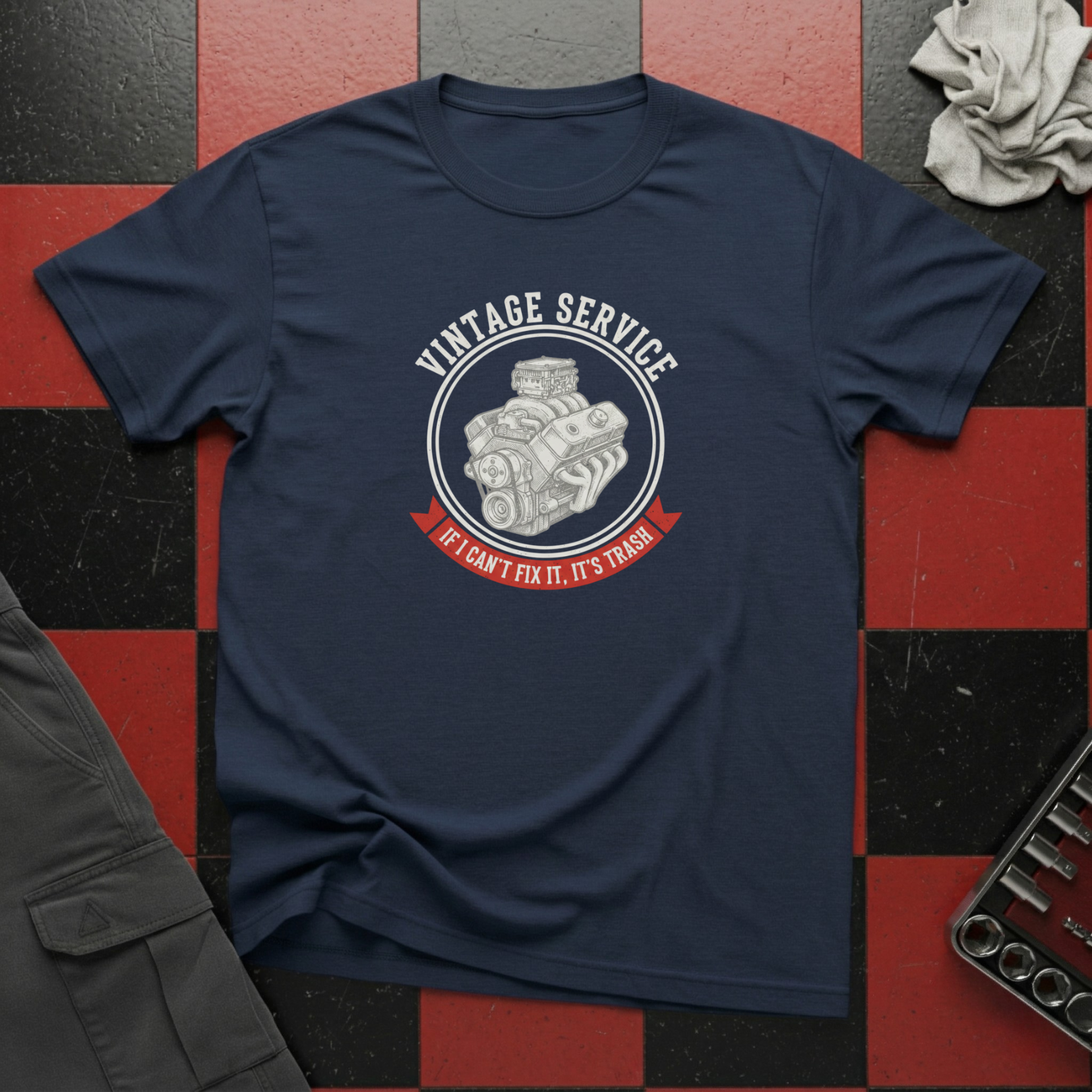 Vintage Service T-Shirt
