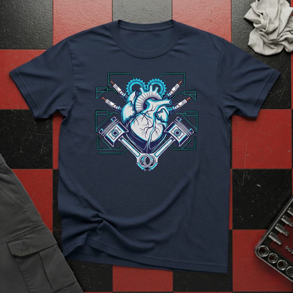 Engine Powered Heart T-Shirt