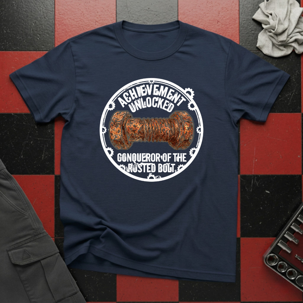 Conqueror of the Rusted Bolt T-Shirt