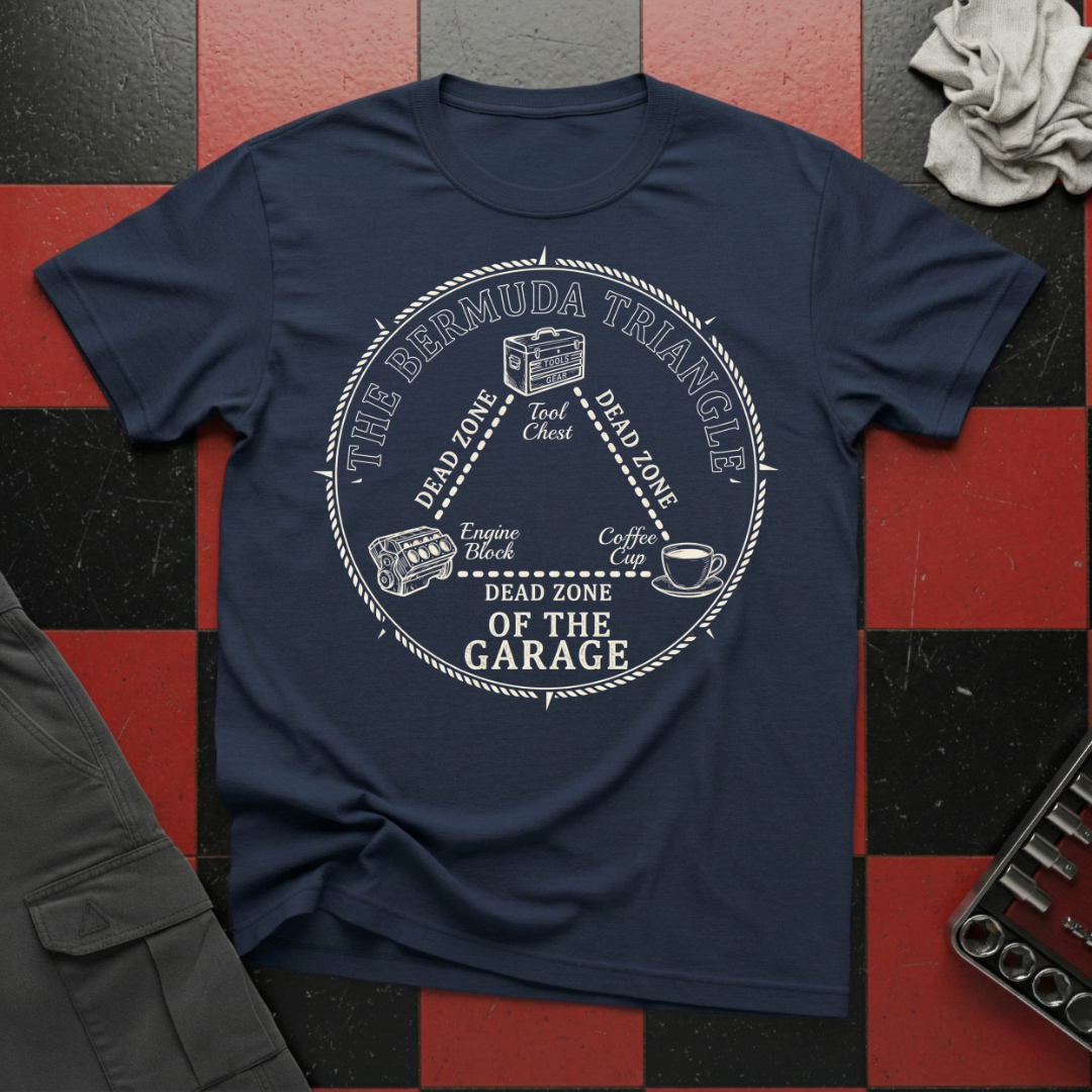 Bermuda Triangle of the Garage T-Shirt