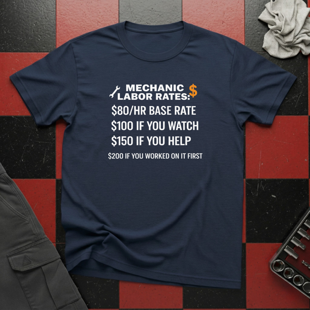 Mechanic Labor Rates T-Shirt